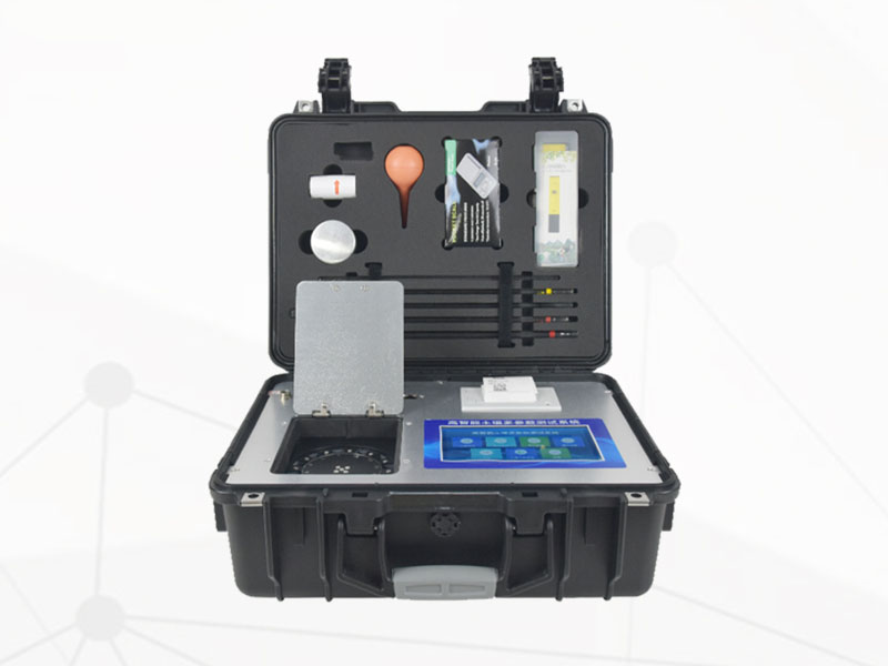 高智能土壤多參數(shù)測試系統(tǒng)，可測土壤水分含量